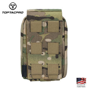 TOPTACPRO Camo Molle <span class=keywords><strong>Kit</strong></span> Médico Bolsa de Emergencia IFAK Bolsa de Trauma EDC Bolsa Táctica de Primeros Auxilios - Product Image 2
