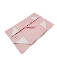Boîte de rangement de luxe faite à la main avec fermeture magnétique et poignée pour emballage cosmétique (rouge à lèvres), en papier couché recyclable, personnalisable, vente en gros
