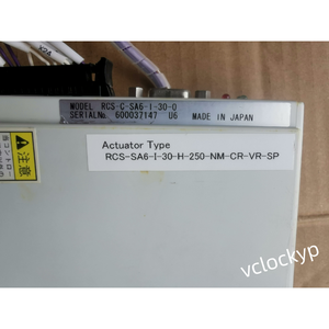 IAI เปลี่ยนสีมือสอง RCS-C-SA6-I-30-0โรโบประเภทตัวกระตุ้น DRV-I-2858 = 9D23 - Product Image 2