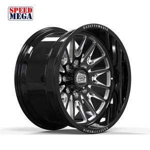ล้อรถบรรทุกแบบฟอร์จ OEM Off-road Deep Dish ขนาด 22 24 26 นิ้ว 6x135 8x170 8x180 6x139.7 สำหรับ Ford F-150 F-250 F-350 F-450 Raptor - Product Image 1