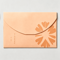 Boîte d'enveloppes postales en papier coloré personnalisées de haute qualité pour mariage, emballage en papier personnalisé de qualité