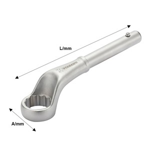 Barre d'extension pour clé dynamométrique Fasano 604 D65 pour outils de réparation automobile - Product Image 1