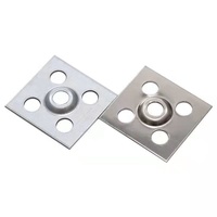 Support de suspension réglable en fer argenté pour carreaux, rideaux, murs en marbre et dalles de roche, modèle AK47