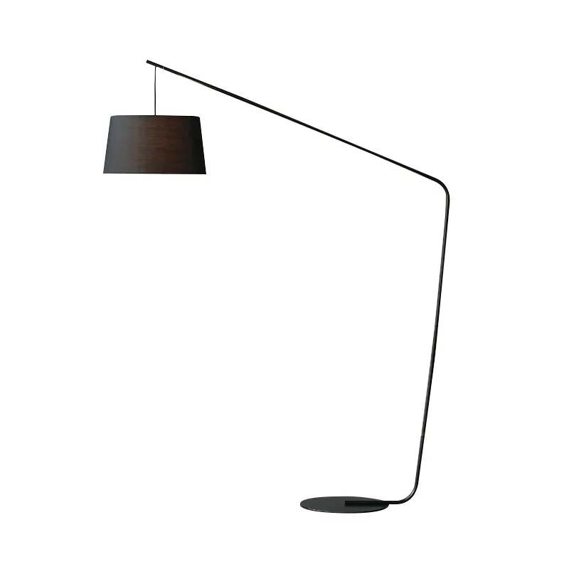 Floor Lamps 2023 Nordic Living Room Black LED Corner Light Home Bedside Desk Floor Lamp