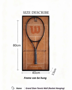 Soporte <span class=keywords><strong>de</strong></span> Exhibición para Raqueta <span class=keywords><strong>de</strong></span> <span class=keywords><strong>Tenis</strong></span> <span class=keywords><strong>de</strong></span> Metal y Madera <span class=keywords><strong>de</strong></span> Primera Calidad, Soporte <span class=keywords><strong>de</strong></span> Pared Grand Slam, Decoración <span class=keywords><strong>de</strong></span> Pared con Temática Deportiva para Sala <span class=keywords><strong>de</strong></span> Estar - Product Image 6