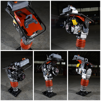 HCD125 5.5HP Compacteur vibrant thermique à essence pour le compactage de sols et le remblaiement de fosses étroites et de routes