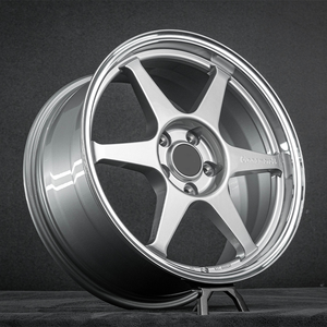 Rines Personalizados 5x112 5x120 5x114.3 6x139.7 Forjados para Carreras, Totalmente Plateados u Otros Colores Personalizados, para Vehículos Todoterreno y de Pasajeros - Product Image 1