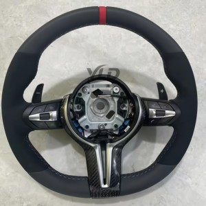 Volantes de Fibra de Carbono LED Personalizados para <span class=keywords><strong>BMW</strong></span> F30 F10 F15 F36 F20 F22 F25 F32 M3 M4 M5 X5 E46 <span class=keywords><strong>E60</strong></span> E70 E90 E91 E92 - Product Image 4