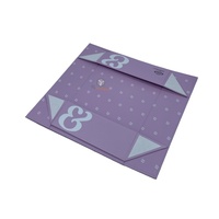 Caja de regalo magnética plegable de lujo personalizada, caja de embalaje de cartón rígido para ropa y zapatos con ventana transparente