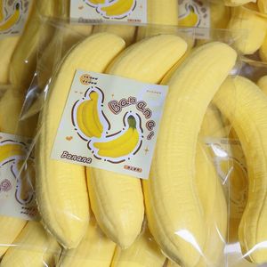 Banana Shape PU Squishy Toy Soft Slow Rising Stress Relief <b>Fidget</b> Tool for Kids Party Favors Factory Direct Wholesale - Product Image 4