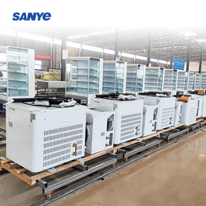 Almacenamiento de cámara frigorífica Refrigeración industrial 2/3/5HP <span class=keywords><strong>Unidades</strong></span> de condensación de compresor pequeño para caminar en el congelador - Product Image 3