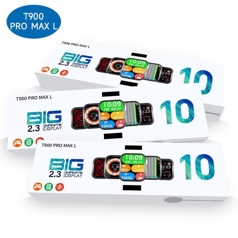 Chargeur sans fil T900 pro max l 10e génération-noir