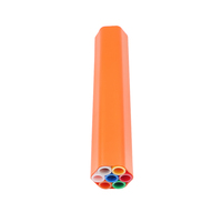 Installation directe de fibre de microconduit de faisceau de tubes enterrés de 16/12mm 7 manières utilisées pour le réseau FTTH