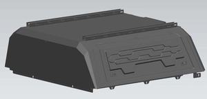 Cubierta de Camioneta Ligera de Aluminio para Toyota Hilux 2017 Blanco 2018 Dodge Ram 1500 5.7 pies - Product Image 3