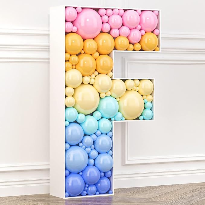 High Quality 60cm Diy Cute Balloon Letter Balloon Frame Big Letters ...