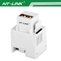 Chargeur mural USB 5V 2A de type Keystone