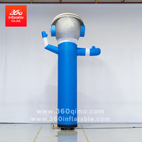 Robot Inflable de 360 Grados, Bailarín Aéreo Inflable Personalizado de 10 Pies para Eventos Promocionales