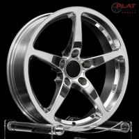 Jantes forgées monobloc polies 17x4.5J 17x5J 18x5J 5x112 5x114.3 5x120 Drag Racing Beadlock pour Nissan GTR M340i BMW Ford