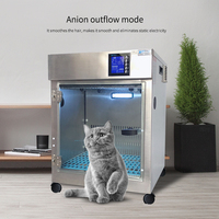 Machine de séchage automatique et écologique pour animaux de compagnie, équipement de cage de séchage de poils de chien et de chat en acier inoxydable, nouveau séchoir pour animaux de compagnie