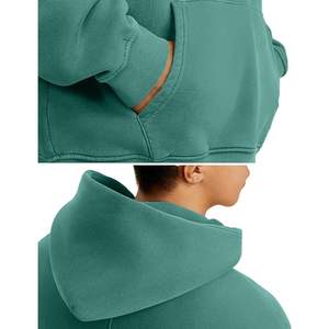 2025 hommes surdimensionné pull à capuche coton lourd Vintage lavé à l'acide Style Streetwear pour collège décontracté et Couples - Product Image 2