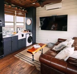 Case Prefabbricate di Lusso Moderne da 20ft e 40ft dalla Cina con Porte Scorrevoli in Vetro, Ideali <span class=keywords><strong>per</strong></span> Rifugi nel Cortile, Cabine <span class=keywords><strong>per</strong></span> Vacanze, Mini Case Prefabbricate - Product Image 4