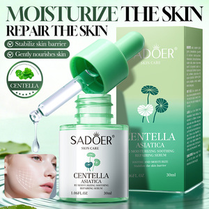 SADOER Sérum à la Centella Asiatica et à la Vitamine <span class=keywords><strong>B5</strong></span> 30 ml, Acide Hyaluronique, Hydratant, Renforce la Barrière Cutanée, Sérum Visage - Product Image 2