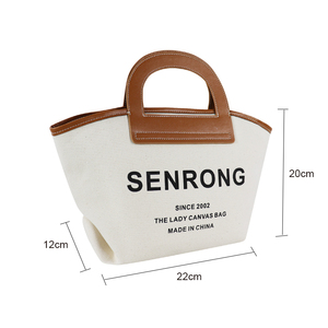 Bolso de lona de estilo vietnamita para mujer, a la moda bolsa de lona, OEM ODM - Product Image 2