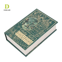 Boîte d'emballage d'ombre à paupières avec miroir Rectangle forme de livre personnalisée affichage de produits de luxe boîte de papier cosmétique