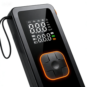 <span class=keywords><strong>Pompe</strong></span> à pneus électrique portable sans fil 8,4 V, monocylindre, en ABS, avec manomètre numérique et lumière d'urgence, capacité 150 psi, vente en gros - Product Image 5