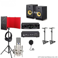 Microphone dynamique sans fil omnidirectionnel professionnel DAYMIC, à main, avec réduction de bruit, design léger en plastique pour