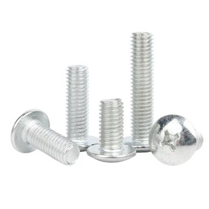 Vis métrique à tête ovale en acier inoxydable, filetage standard, finition brute, pour l'assemblage d'équipements - Product Image 4
