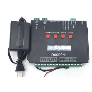 全彩控制器sd卡智能可编程控制器k-8000c室外照明工程控制器