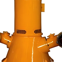 Groupe électrogène hydroélectrique 100 kW, turbine à jet inclinée, centrale hydroélectrique 400 V pour petite centrale hydroélectrique