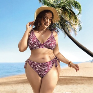 Logo personnalisé 2025 Nouvel arrivage <span class=keywords><strong>Maillot</strong></span> <span class=keywords><strong>de</strong></span> <span class=keywords><strong>bain</strong></span> grande taille Sexy deux pièces pour femmes avec <span class=keywords><strong>bas</strong></span> taille haute <span class=keywords><strong>Maillot</strong></span> <span class=keywords><strong>de</strong></span> <span class=keywords><strong>bain</strong></span> léopard grande taille - Product Image 5