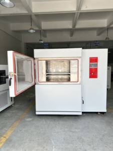 Probador de choque térmico de batería de tres cámaras | Equipo de prueba de Ciclismo de temperatura rápida | Cumple con IEC 62133, UN38.3 - Product Image 2