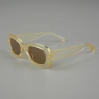 Enfants nuances Simple couleur enfants lunettes de soleil UV 400 carré enfants Rectangle lunettes de soleil pour adolescents filles garçons