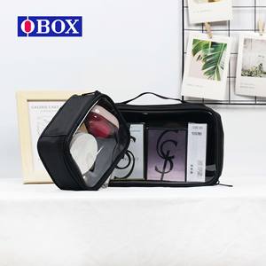 Juego de neceseres transparentes de gran capacidad, bolsa de almacenamiento de viaje rectangular impermeable para mujer, uso doméstico, primavera 2024 - Product Image 2