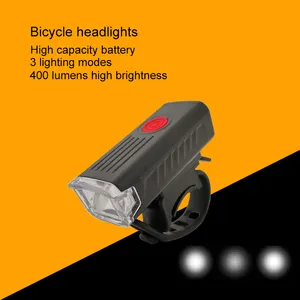 2255 Fahrradscheinwerfer USB-Aufladung Nachtfahrt Ultrahelles Licht Scheinwerfer Bergbaufahrzeuge Ausrüstung