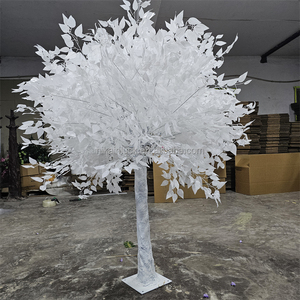 <span class=keywords><strong>NIKA</strong></span> HOT Selling Wedding Events Table Aisle Arbre artificiel décoratif en feuille d'érable doré de 5 pieds - Product Image 5