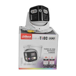 IPC-PDW3849-A180-AS-PV 2x4MP TiOC Duo épissage Colorvu conversation bidirectionnelle globe oculaire à focale fixe WizSense caméra réseau - Product Image 1