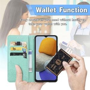 Funda para Samsung S26, <span class=keywords><strong>2</strong></span> en 1, con Ranura para Tarjetas, Tipo Flip, en Cuero PU Repujado, para Samsung Galaxy S26 S25 S24 Ultra Plus - Product Image 3