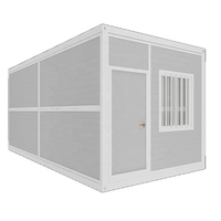 Maisons conteneurs pliantes chinoises à dépliage rapide, préfabriquées en kit, 20 pieds, 40 pieds, portables, modulaires, mini-maisons, maisons, camps
