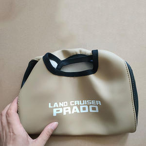 Housse de boîte d'accoudoir en cuir microfibre pour Toyota <span class=keywords><strong>LAND</strong></span> <span class=keywords><strong>CRUISER</strong></span> PRADO FAW 2010, design sportif et tendance, ajustement universel central - Product Image 5