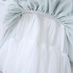 فستان عتيق للأطفال الصغار من البوتيك ، حفلة للأطفال والفتيات ، فساتين الأميرة بكشكشة ، فستان لوليتا ، فساتين خضراء للأطفال - Product Image 5