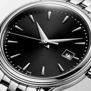 Classic Automatic Mechanical Watch with Date Display Stainless Steel Bracelet for Men Longinesing - Product Image 2