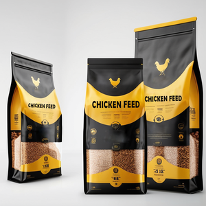 ถุงป้อนอาหารไก่2กก. ถุงให้อาหารไก่บรรจุอาหาร50กก. มีซิปพลาสติกสำหรับใส่อาหารสัตว์เลี้ยงนกขนาด5กก. - Product Image 5