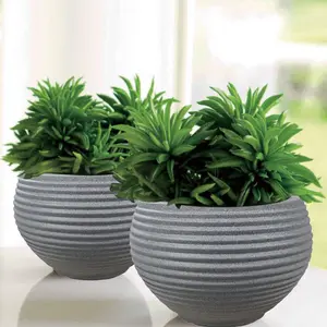 European Style Home Garden Decorative Outdoor Indoor Pottery Flower Pot Embossed Pots Plant GL8601A.71
