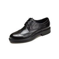Nouvelles Chaussures Habillées en Cuir Véritable pour Hommes Style Brogue – En Stock