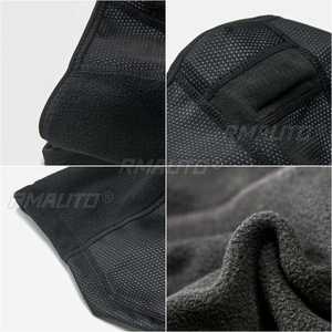 Cagoule intégrale unisexe chaude d'hiver en polaire thermique double, coupe-vent, imperméable, pour ski, moto, cyclisme - Product Image 4