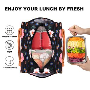 Women Insulated <b>Lunch</b> <b>Box</b> Reusable Leakproof Large Spacious Cooler <b>Lunch</b> Bag - Product Image 4